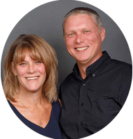 Tyson and Kim Hiebert - Owners of the award-winning Hammerdown Home Renovations