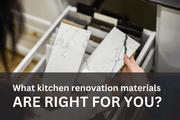 What kitchen renovation materials should I choose?