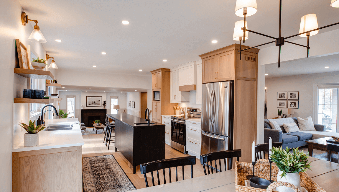 Main Floor Renovation Transforms Home into Dream Home
